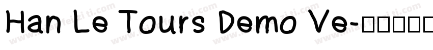 Han Le Tours Demo Ve字体转换